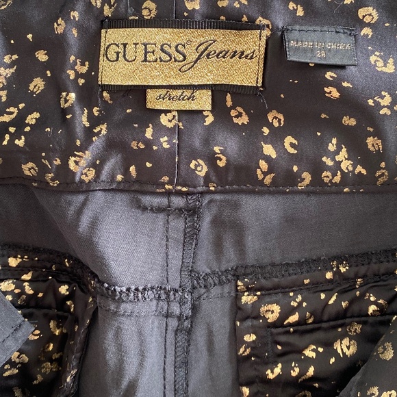 GUESS Satin Black Pants Size: 28 - Picture 6 of 13